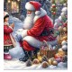 Pacote Com 20 Guardanapos 33x33cm De Papel Talking To Santa Fsc Mix